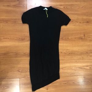 BCBG black knitted dress